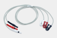 Latiguillos ECG 3 derivaciones tipo pinza 61cm – Ref. EC024C3A