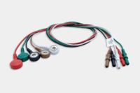 Latiguillos ECG 5 derivaciones tipo broche 61cm – Ref. EC024S5A