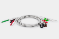 Latiguillos ECG 5 derivaciones tipo pinza 102cm compatible con Creative y otras marcas – Ref. EC040C5A