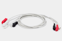 Latiguillos ECG 3 derivaciones tipo pinza 102cm compatible con GE Datex-Ohmeda y otras marcas – Ref. EG040C3A