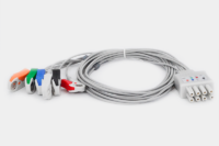 Latiguillos ECG 6 derivaciones tipo pinza 90cm compatible con Nihon Kohden – Ref. EP035C6I