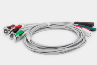 Latiguillos ECG 5 derivaciones tipo pinza 102cm compatible con Bionet y otras marcas – Ref. LL5-90P