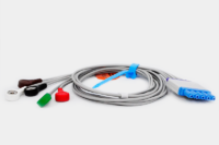 Latiguillos ECG 5 derivaciones tipo broche 102cm compatible con Philips – Ref. HPA5-90S
