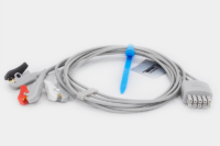 Latiguillos ECG 3 derivaciones tipo pinza 70cm compatible con Mindray y Datascope – Ref. EL203PA-DT2