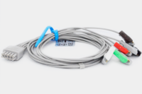 Latiguillos ECG 5 derivaciones tipo pinza 70cm compatible con Mindray y Datascope – Ref. EL205PA-DT2