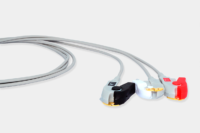 Latiguillos ECG 3 derivaciones tipo pinza compatible con Dräger – Ref. SG311DS