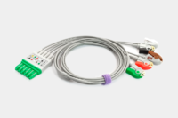 Latiguillos ECG 5 derivaciones tipo pinza compatible con Dräger – Ref. SG511DS