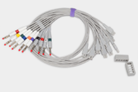 Latiguillos ECG 10 derivaciones compatible con Contec y Biocare – Ref. SK114MQ-DC