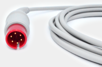 Cable de presión invasiva (IBP) conector 6 pines transductor Utah 3.2m compatible con Spacelabs y otras marcas – Ref. PI0015B