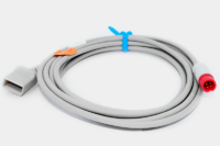 Cable de presión invasiva (IBP) conector 4 pines transductor Utah compatible con Biolight – Ref. PI0055B