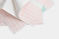 Papel térmico para registro médico 156mm x 100mm x 150 hojas – Ref. PT6118