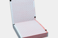 Papel térmico para registro médico 90mm x 90mm x 200 hojas compatible con Zoll – Ref. PT6112