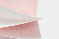 Papel térmico para registro médico 50mm x 100mm x 200 hojas compatible con Nihon Kohden – Ref. PT6117