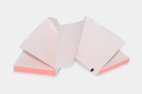 Papel térmico para registro médico 80mm x 90mm x 280 hojas compatible con GE – Ref. PT6126