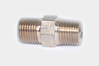 Acople para gases medicinales, rosca de 1/8 npt x 1/8 npt macho universal – Ref. RP40048