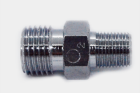 Acople para oxígeno, 1/8 npt macho x diss oxígeno universal – Ref. RP40180
