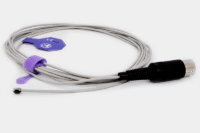 Sensor de temperatura tipo piel conector 3 pines compatible con Air Shields, Hill-Rom y Dräger – Ref. ST3301
