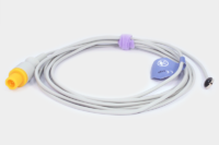 Sensor de temperatura tipo piel adulto conector 2 pines compatible con Mindray y Biocare – Ref. ST1306